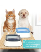1000ml No-Spill Pet Water Bowl - Anti-Splash Drinker for Dogs & Cats