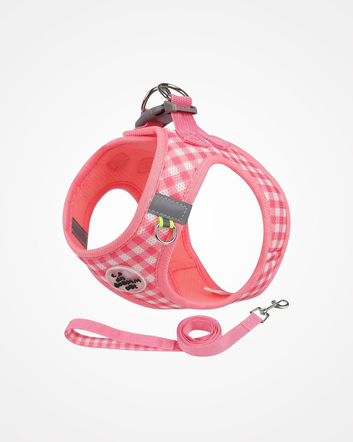 Adjustable Dog Harness with Chest Strap – Soft No-Pull Vest for Small, Medium & Large Dogs