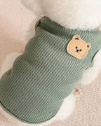 Breathable Pet Vest - Lightweight Polyester Shirt for Dogs & Cats