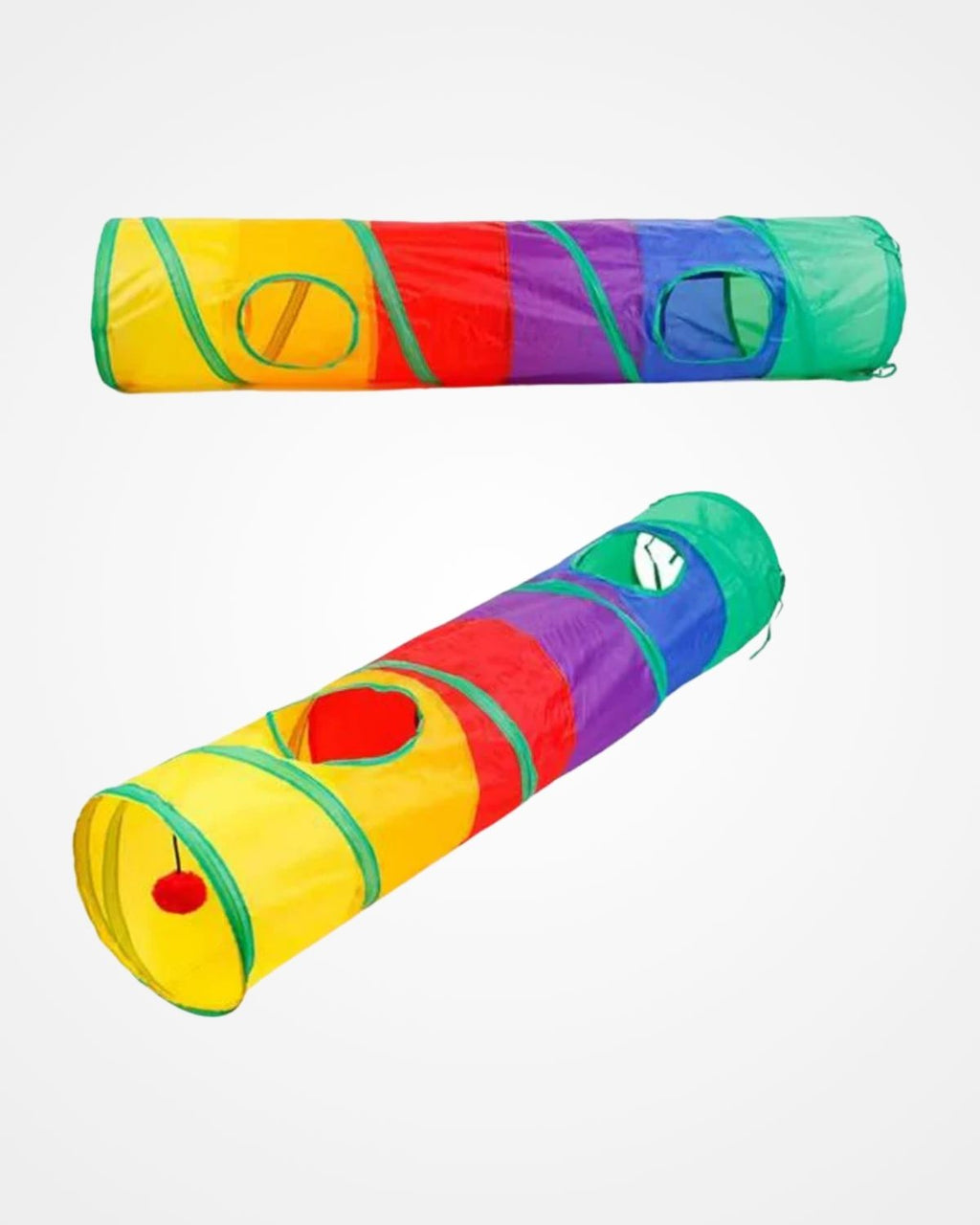 Collapsible Cat Tunnel Toy | Interactive Play Tube for Indoor Cats & Kittens Exercise & Training