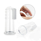 Soft Silicone Pet Finger Toothbrush for Dogs & Cats | Gentle Teeth Cleaning & Oral Care Brush