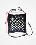 Pet Car Safety Barrier Mesh with Storage Pocket – Dog Back Seat Barrier Guard for Cars & SUVs