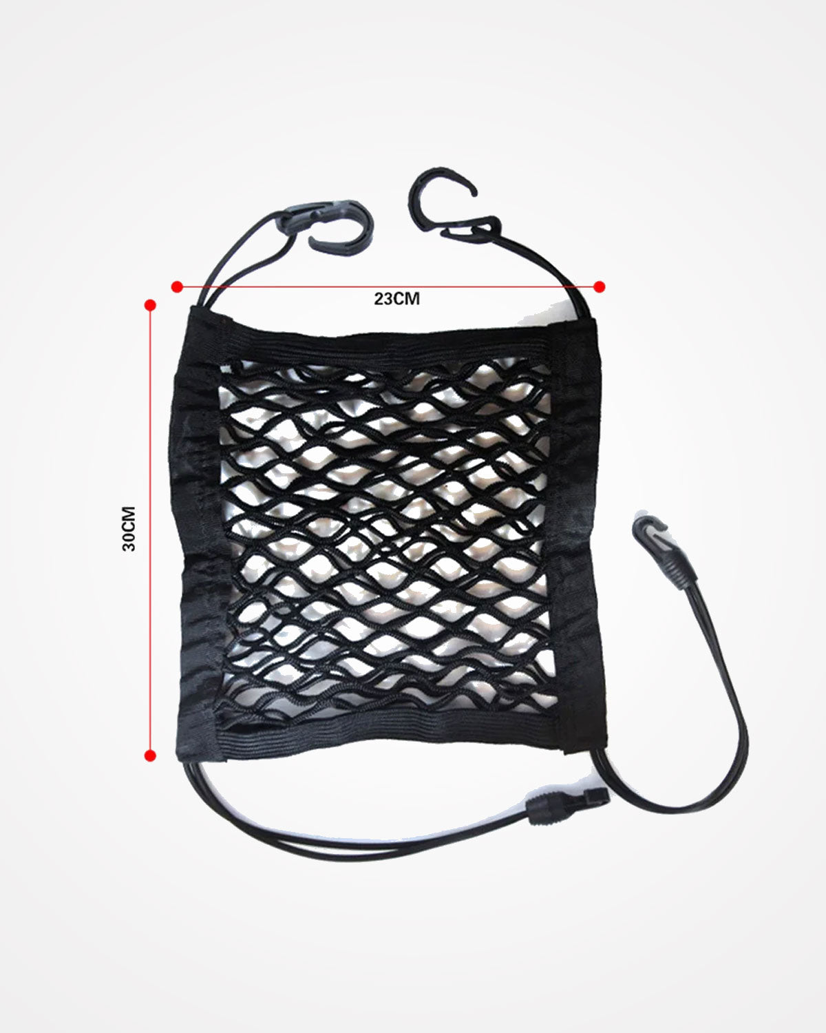 Pet Car Safety Barrier Mesh with Storage Pocket – Dog Back Seat Barrier Guard for Cars & SUVs