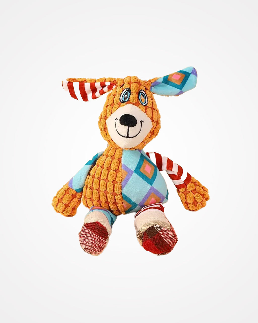 Plush Squeaky Dog Toy | Bite Resistant Interactive Chew Toy for Teeth Cleaning & Play