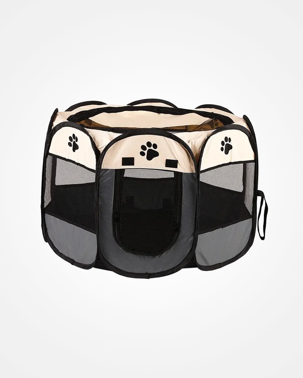 Portable Foldable Pet Playpen - Octagonal Fence Kennel Tent for Dogs & Cats