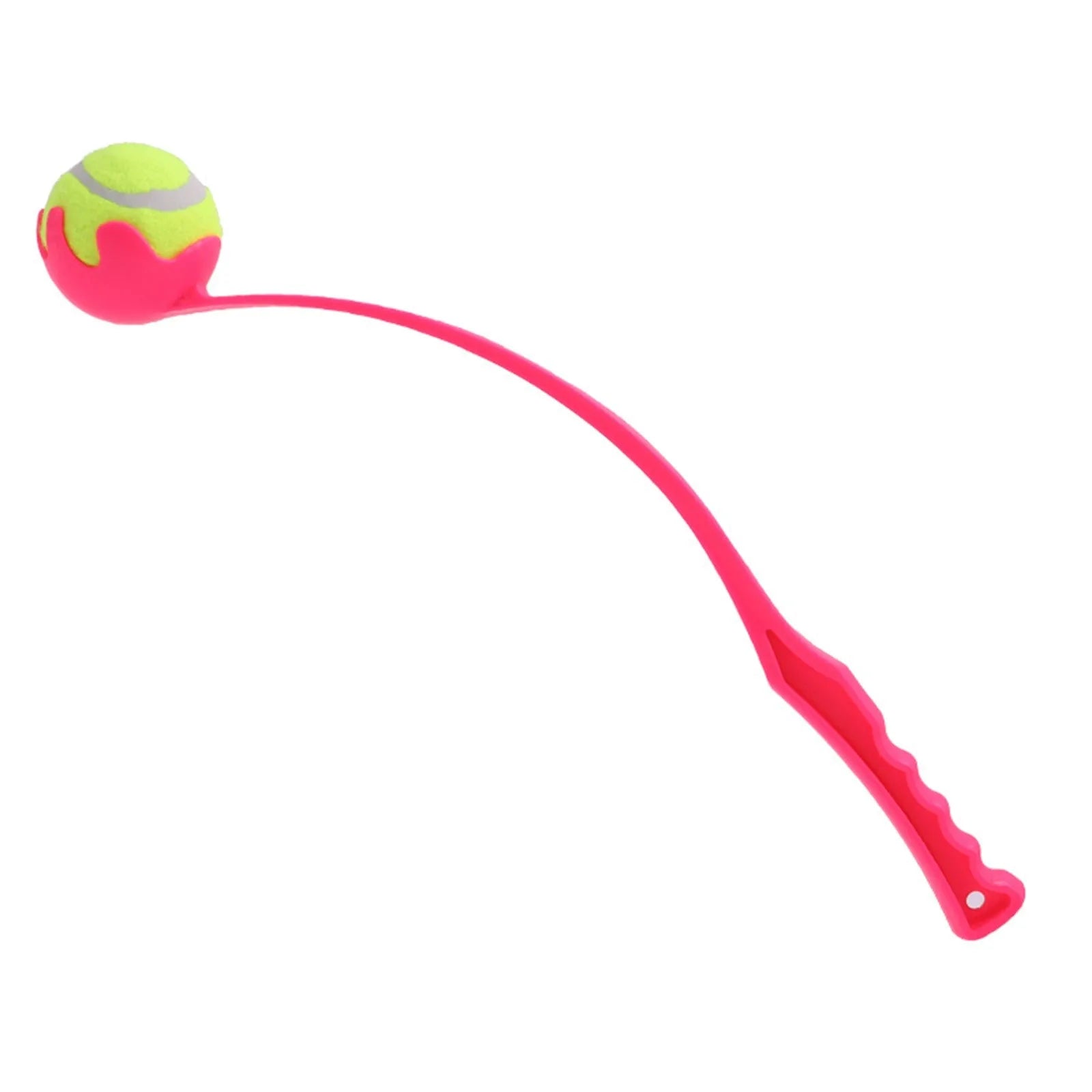 Interactive Dog Ball Launcher Throw Stick – Hands-Free Fetch Toy for Dogs