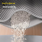 Large Cat Litter Mat 90x60cm | Waterproof Double Layer Litter Trapper Pad with Non-Slip Base