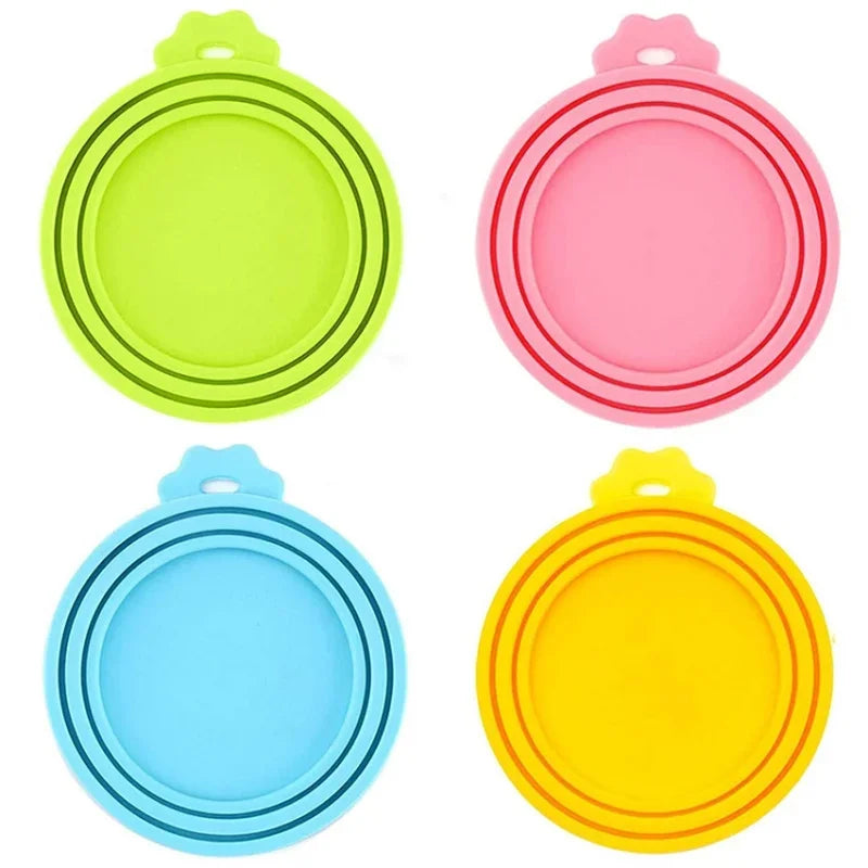 Reusable Silicone Pet Can Lid | BPA-Free Food Cover for Dog & Cat Wet Food Cans