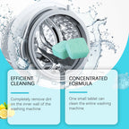 12PCS Washing Machine Cleaning Tablets | Remove Pet Hair, Odors & Deep Clean Laundry Machine