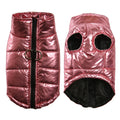 Waterproof Winter Dog Coat - Warm Reflective High-Neck Vest Jacket for Small & Medium Dogs