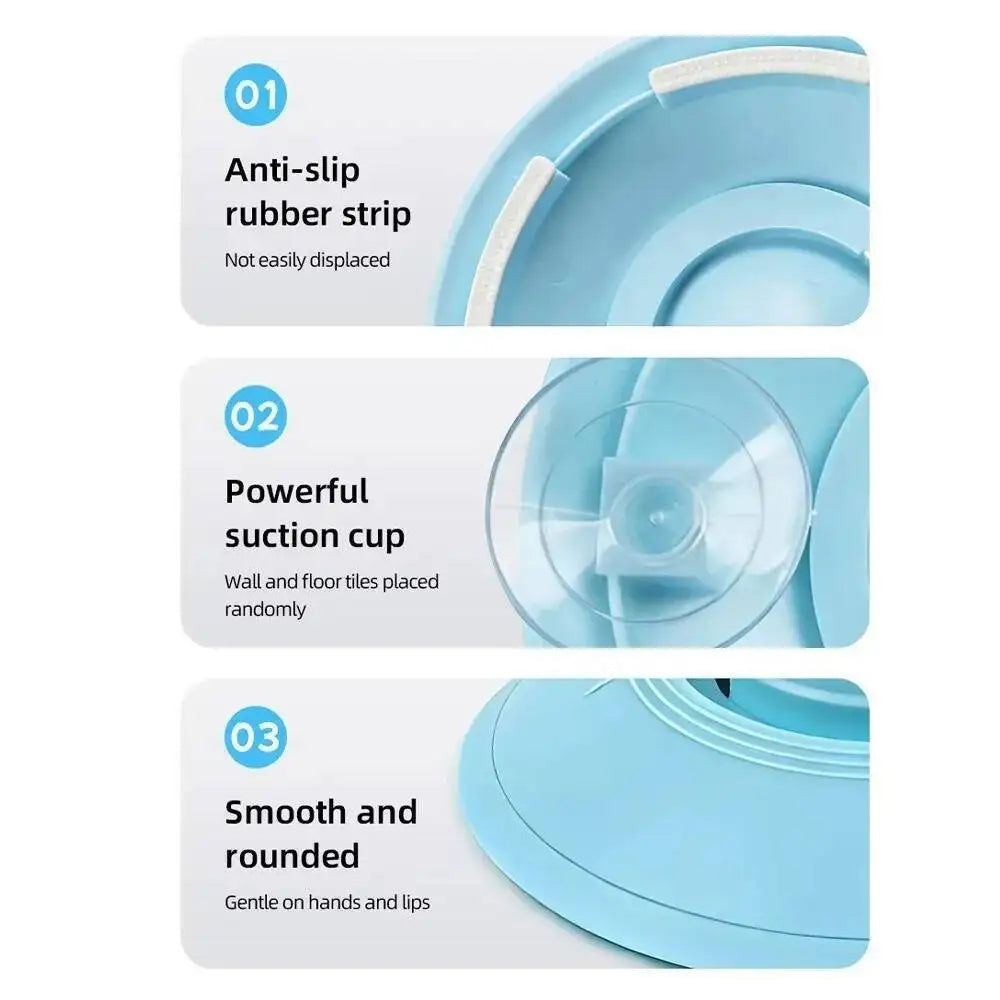 Interactive Slow Feeder Lick Tray - Food Dispenser Enrichment Toy for Dogs & Cats