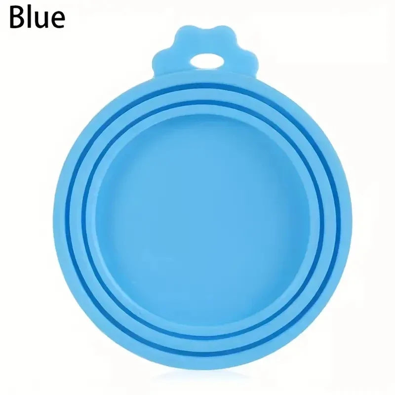 Reusable Silicone Pet Can Lid | BPA-Free Food Cover for Dog & Cat Wet Food Cans