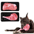 Squeaky Bone Dog Toy | Bite-Resistant Plush Chew Toy for Puppy Training & Interactive Play
