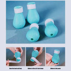 Cat Muzzle Grooming Set | Breathable Anti-Bite Hood with Silicone Paw Covers for Cats