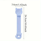 Long-Handle Cat Treat Spoon - Easy-Squeeze Lickable Wet Food Feeder