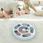 Interactive Slow Feeder Dog Toy | Educational Food Dispenser Puzzle Feeder for Puppies & Dogs