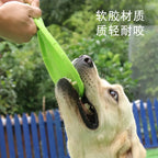 OUZEY Bite Resistant Flying Disc Dog Toy | Outdoor Training & Interactive Fetch Toy for Dogs
