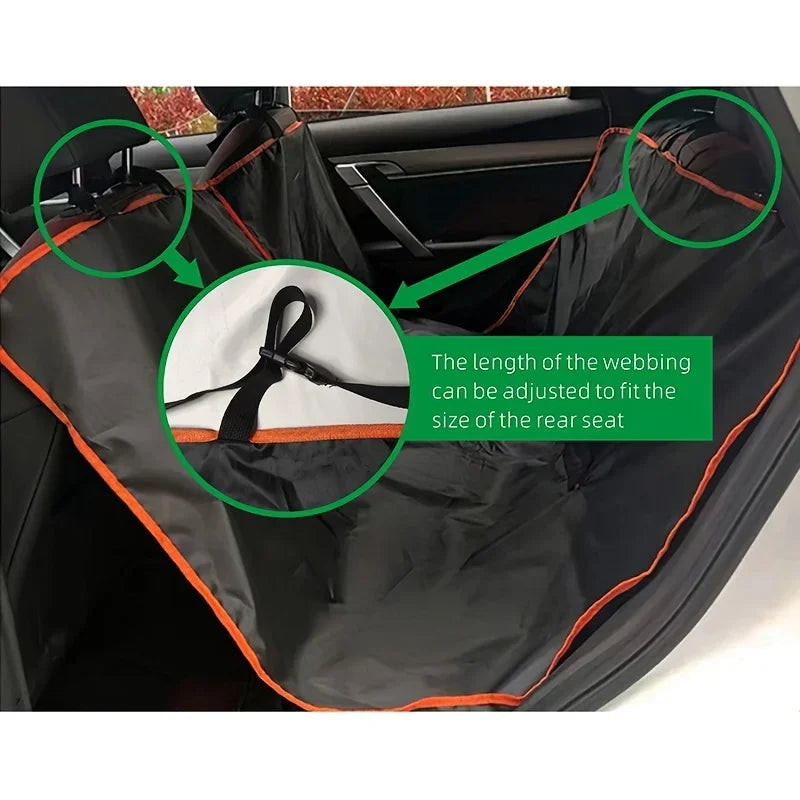 Premium Oxford Cloth Dog Car Seat Cover Durable Waterproof Scratchproo