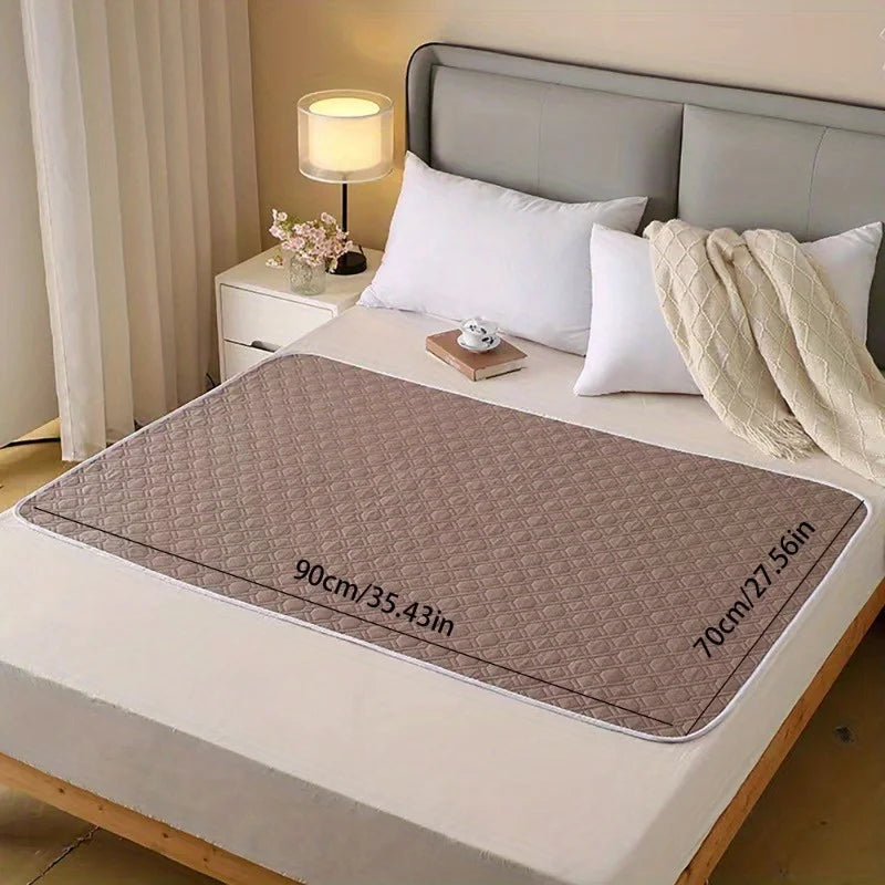Washable Waterproof Mattress Pad | Reusable Absorbent Bed Protector for Adults, Elderly & Pets