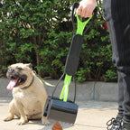 Foldable Long Handle Pet Pooper Scooper – Heavy-Duty Dog Waste Picker for Outdoor Cleanup