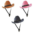 British Pet Dog Hat Star Cowboy Hat Pet Supplies Adjustable