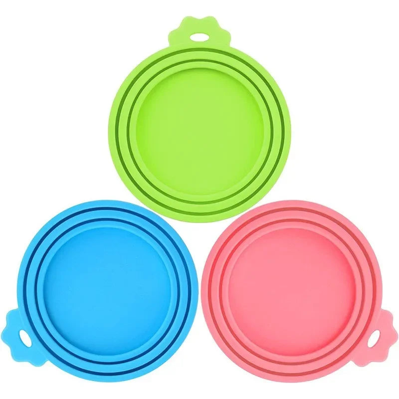 Reusable Silicone Pet Can Lid | BPA-Free Food Cover for Dog & Cat Wet Food Cans