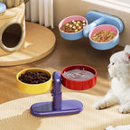 Adjustable Pet Bowl for Dogs & Cats | Anti-Tip Elevated Food & Water Bowl