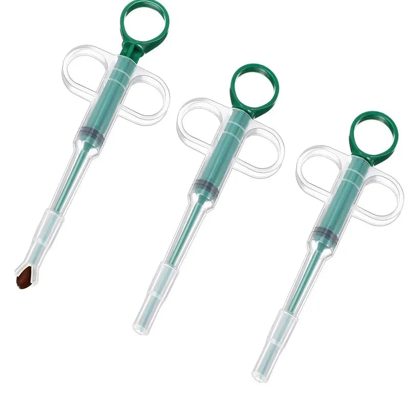 Pet Medicine Dispenser | Pill Feeder Tool for Cats & Dogs with Silicone Tip