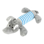 Squeaky Plush Dog Toy | Pig, Duck & Elephant Design Chew Toy for Interactive Play & Training