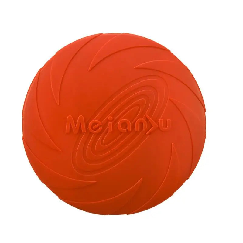 OUZEY Bite Resistant Flying Disc Dog Toy | Outdoor Training & Interactive Fetch Toy for Dogs