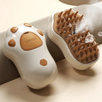3-in-1 Electric Pet Steam Grooming Brush – Spray Massage & Deshedding Brush for Dogs and Cats