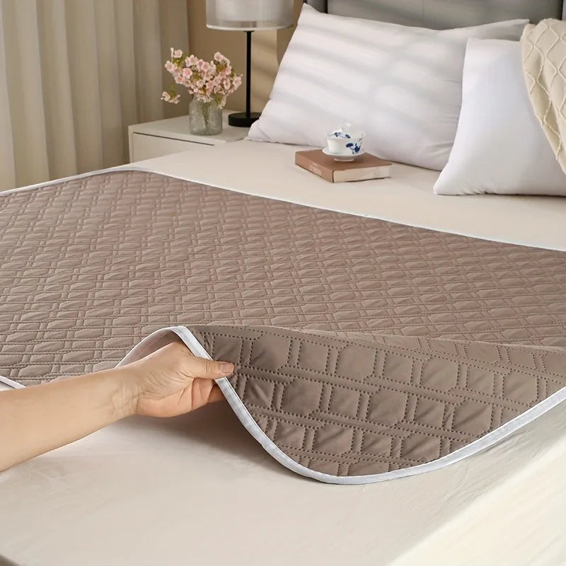 Washable Waterproof Mattress Pad | Reusable Absorbent Bed Protector for Adults, Elderly & Pets