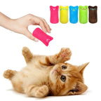 Catnip Cat Pillow Toy - Interactive Bite & Teeth-Grinding Kicker (Random Color)