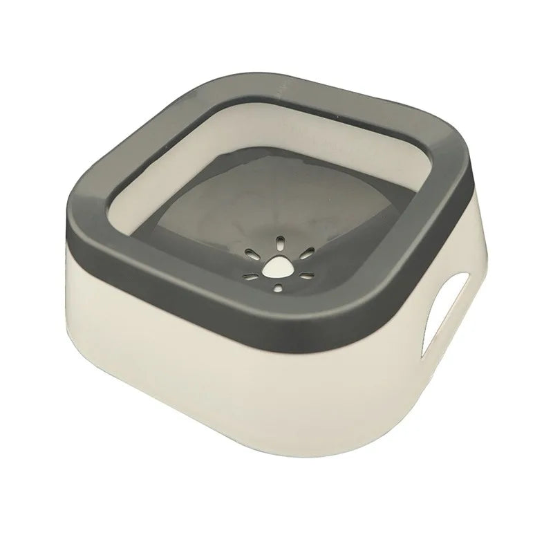 1000ml No-Spill Pet Water Bowl - Anti-Splash Drinker for Dogs & Cats