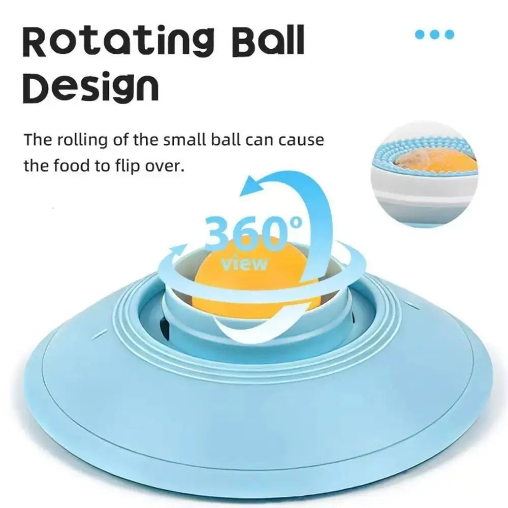 Interactive Slow Feeder Lick Tray - Food Dispenser Enrichment Toy for Dogs & Cats