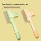 Dog Hair Remover Brush | Pet Grooming Comb for Cats & Dogs Long Hair Cleaning