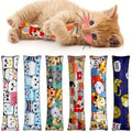 Interactive Plush Cat Teaser Stick - Durable Bite-Resistant Wand Toy