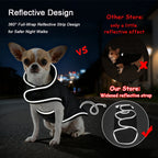 Reversible Winter Pet Coat - Reflective Warm Jacket for Small & Medium Dogs & Cats
