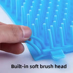 Portable Dog Paw Cleaner with Silicone Brush & Towel Bucket | Pet Foot Washer for Dogs & Cats