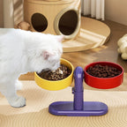 Adjustable Pet Bowl for Dogs & Cats | Anti-Tip Elevated Food & Water Bowl