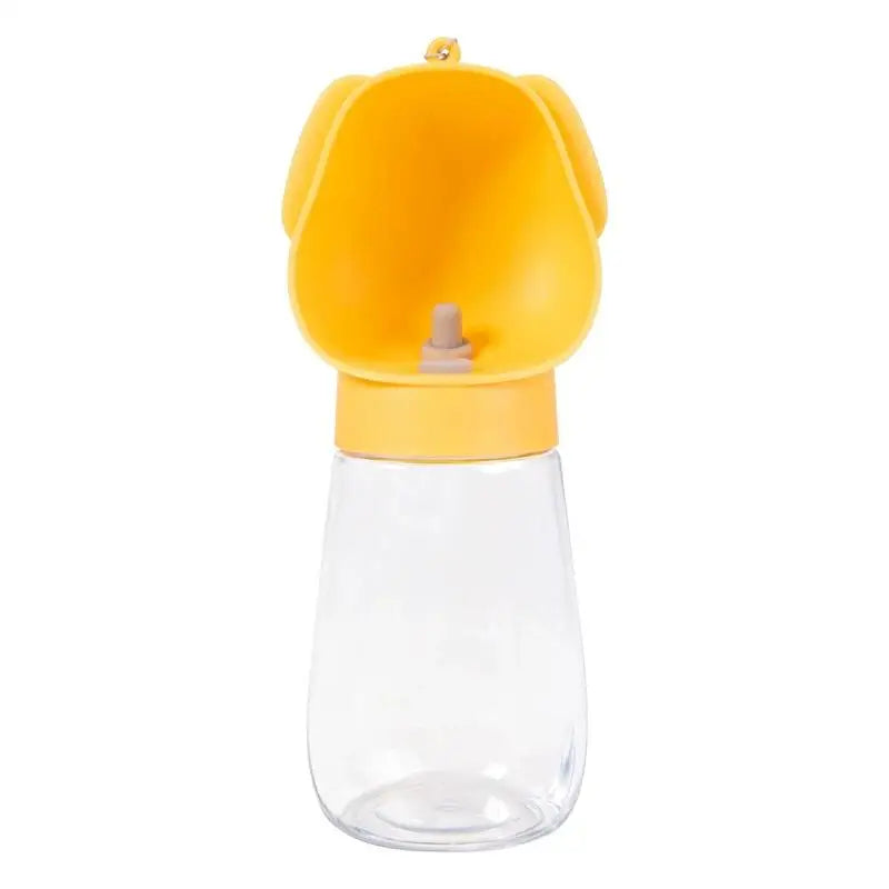 Portable 300ML Pet Water Bottle for Dogs & Cats – Leakproof Travel Drinking Bowl for Hiking & Walks