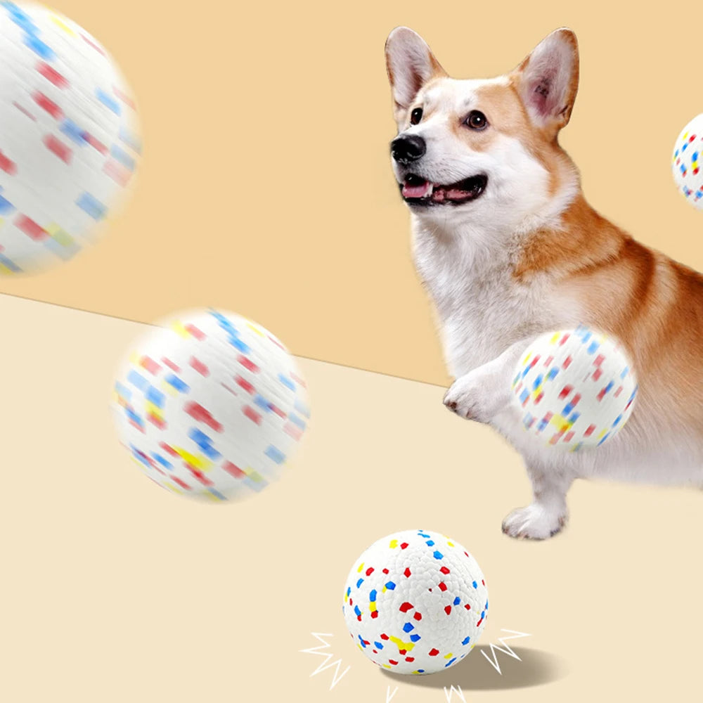 Bite Resistant Solid Dog Ball Toys for Small Large Dogs