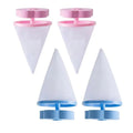 2/4PCS Reusable Laundry Ball With Mesh For Washing Machine Plum