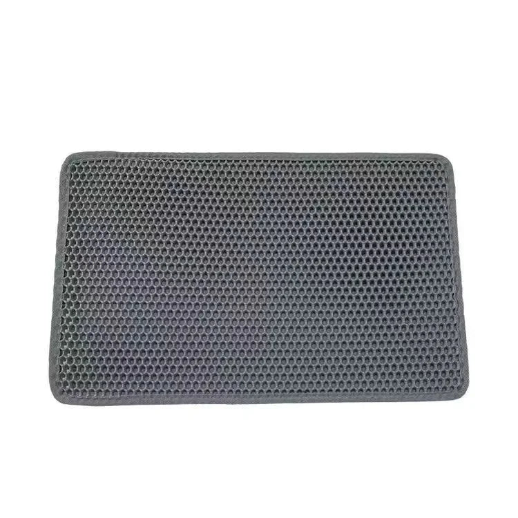Double Layer Cat Litter Mat | Waterproof Non-Slip Litter Trapper Pad for Cleaner Floors
