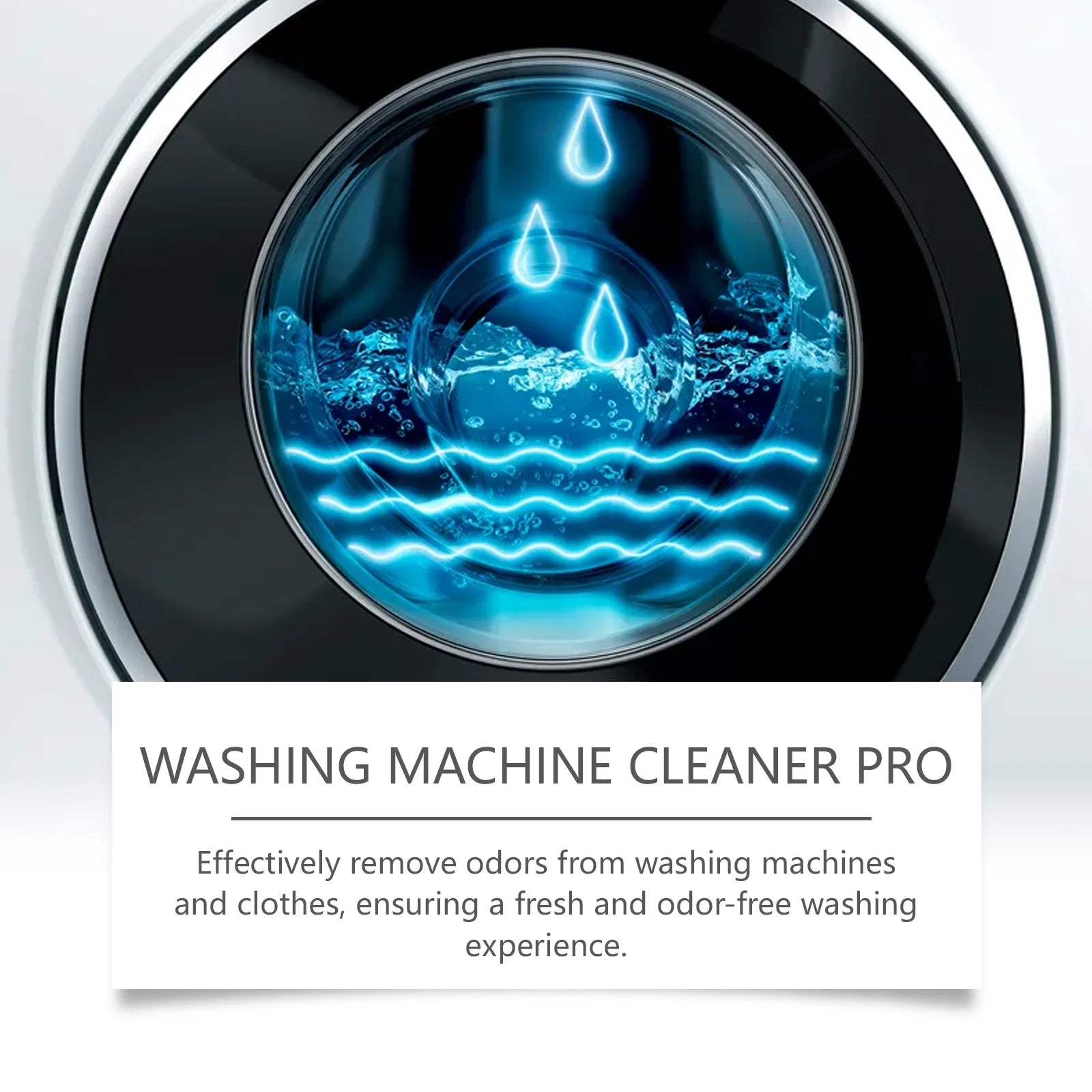 12PCS Washing Machine Cleaning Tablets | Remove Pet Hair, Odors & Deep Clean Laundry Machine