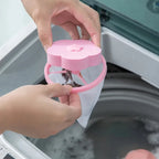 2/4PCS Reusable Laundry Ball With Mesh For Washing Machine Plum