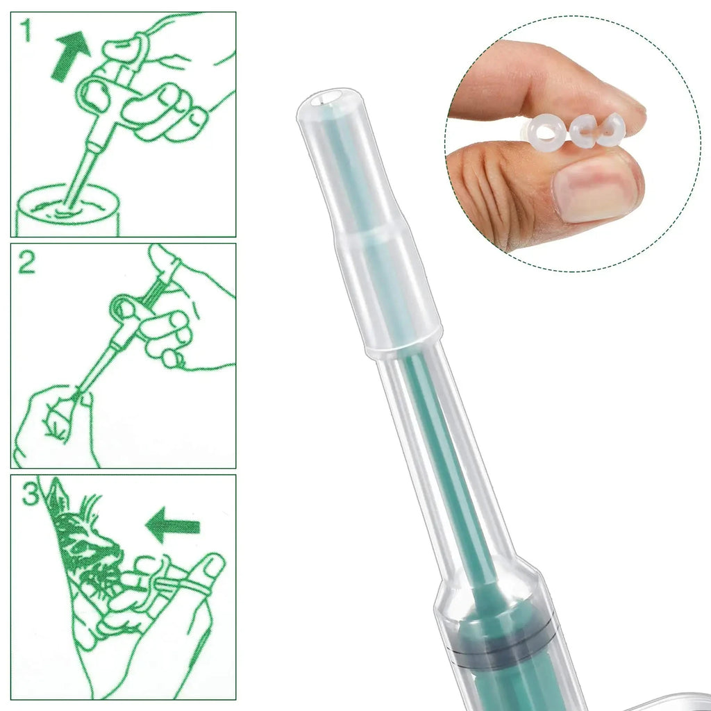Pet Medicine Dispenser | Pill Feeder Tool for Cats & Dogs with Silicone Tip