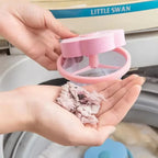 2/4PCS Reusable Laundry Ball With Mesh For Washing Machine Plum