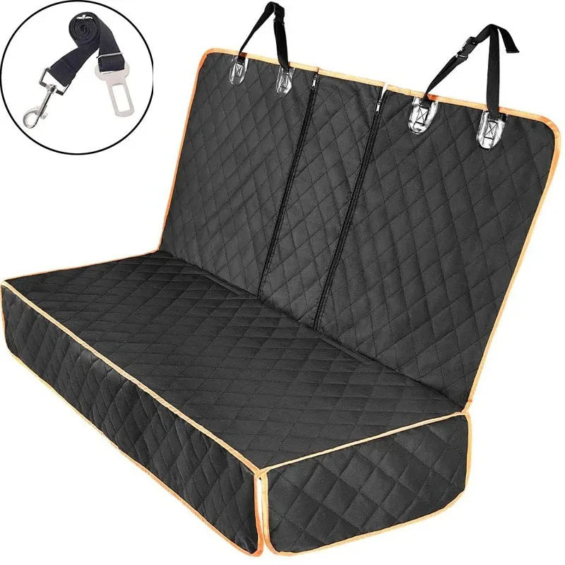 Car Dog Seat Cover For Back Seat Waterproof Auto Rear