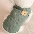 Breathable Pet Vest - Lightweight Polyester Shirt for Dogs & Cats